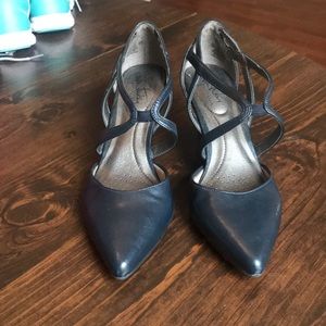 Navy Blue Heels